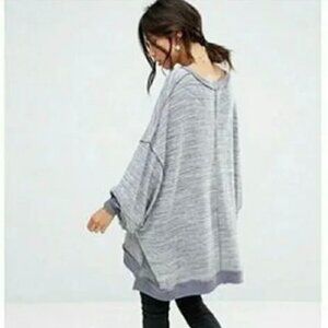 Free People We The Free So Fresh Tunic in Grey